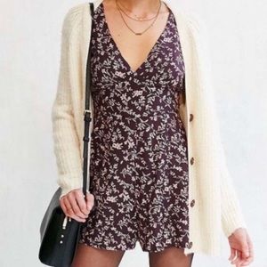 UO Kimchi Blue Floral Romper